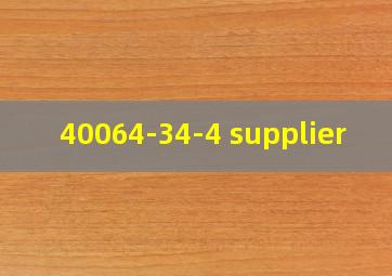 40064-34-4 supplier